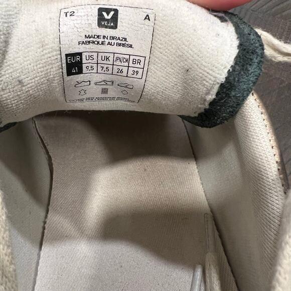 Veja gold lace casual shoes gold 9.5 women - Picture 8 of 10